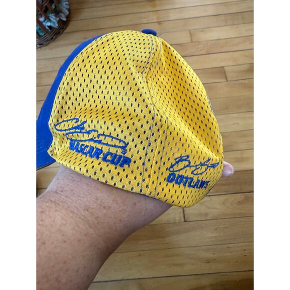 NAPA RACING Team Truckers Adjustable Hat Yellow Blue Embroidered - Picture 5 of 6